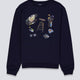 Sudadera Edmmond Studios Still Azul Marino Unisex