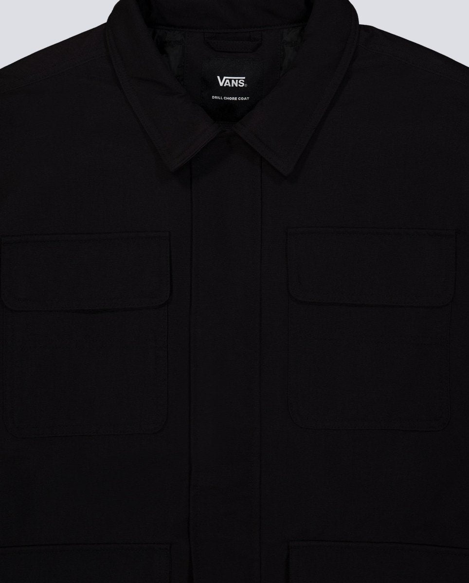 Chaqueta Vans Drill Chore Nylon Negro Hombre