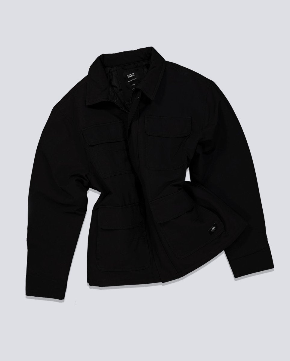 Chaqueta Vans Drill Chore Nylon Negro Hombre