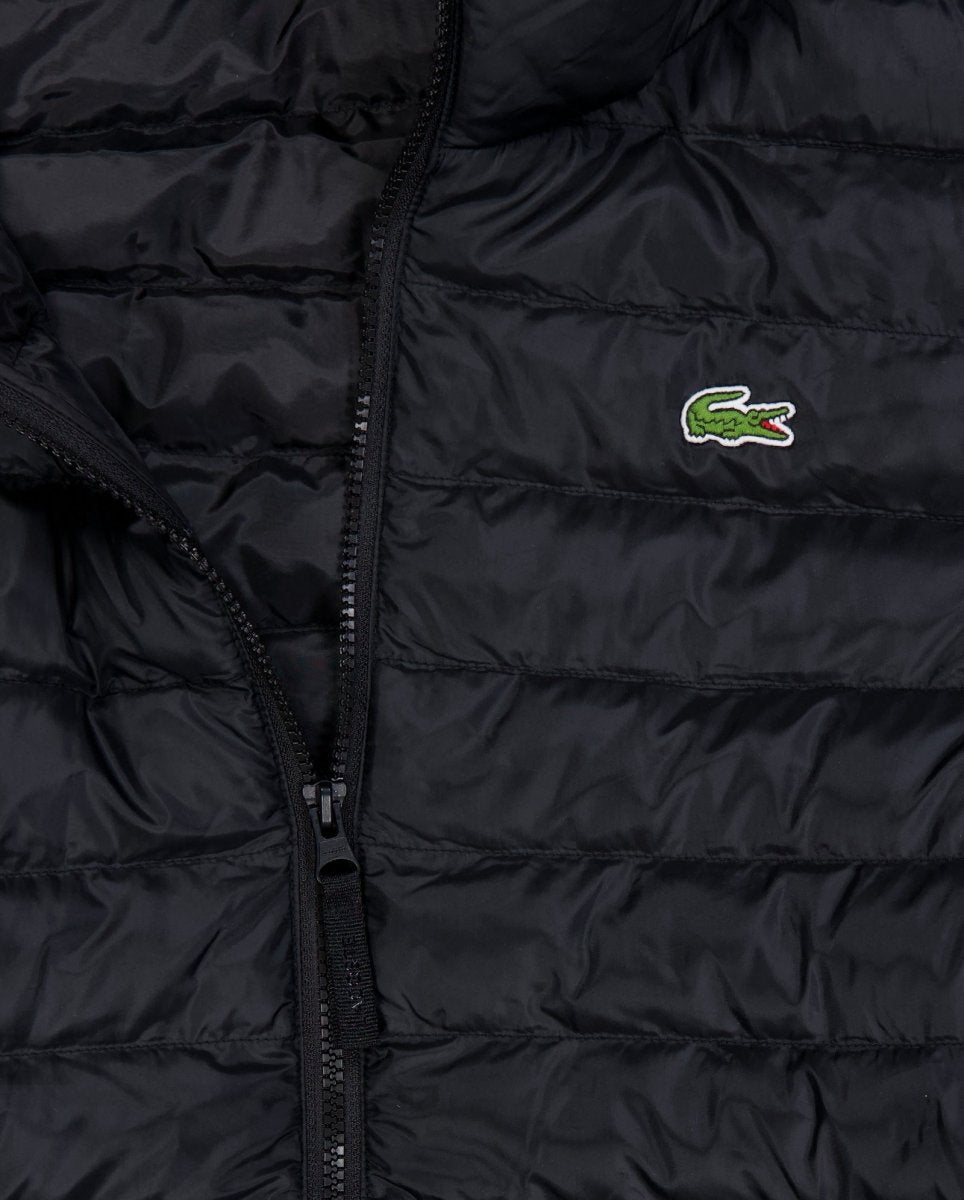 Chaqueta De Plumas Lacoste Blouson Negro Hombre