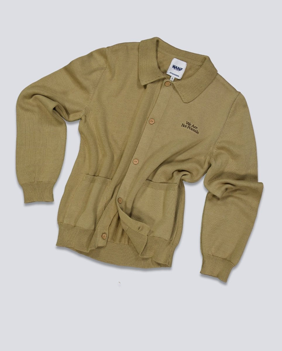Cardigan We Are Not Friends Cardigan Beige Unisex