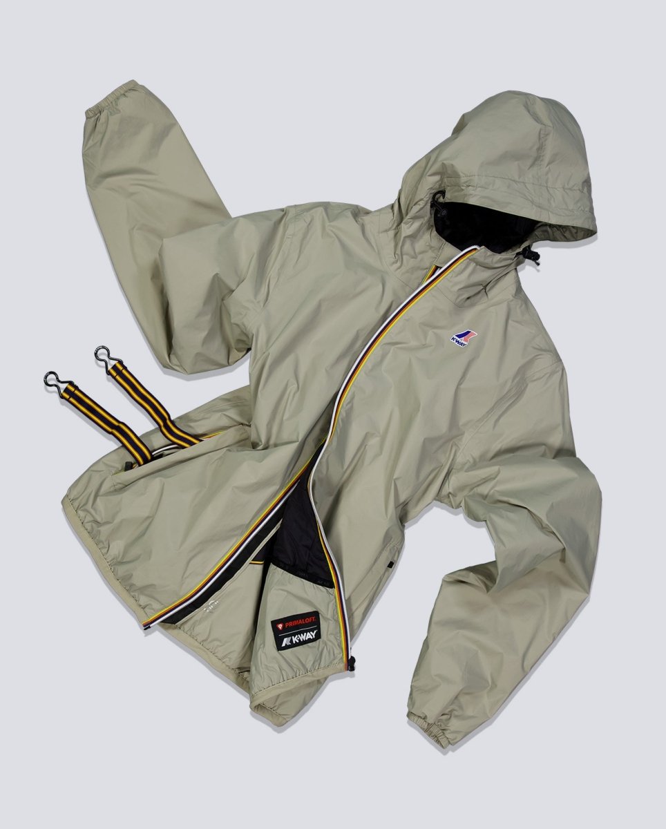 Chaqueta K-Way Le Vrai 4.0 Claude Warm Verde Unisex