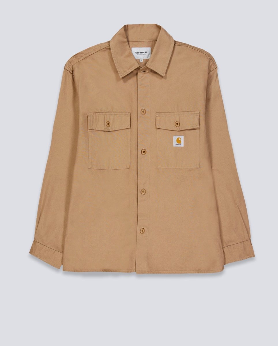 Camisa Carhartt WIP Kelly Marrón Unisex