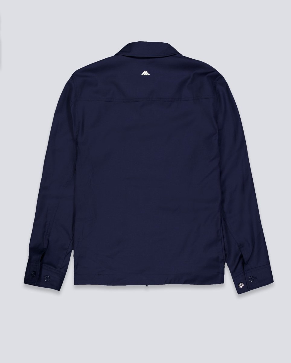 Sobrecamisa Kappa Robe Giovani Gridd Azul Hombre