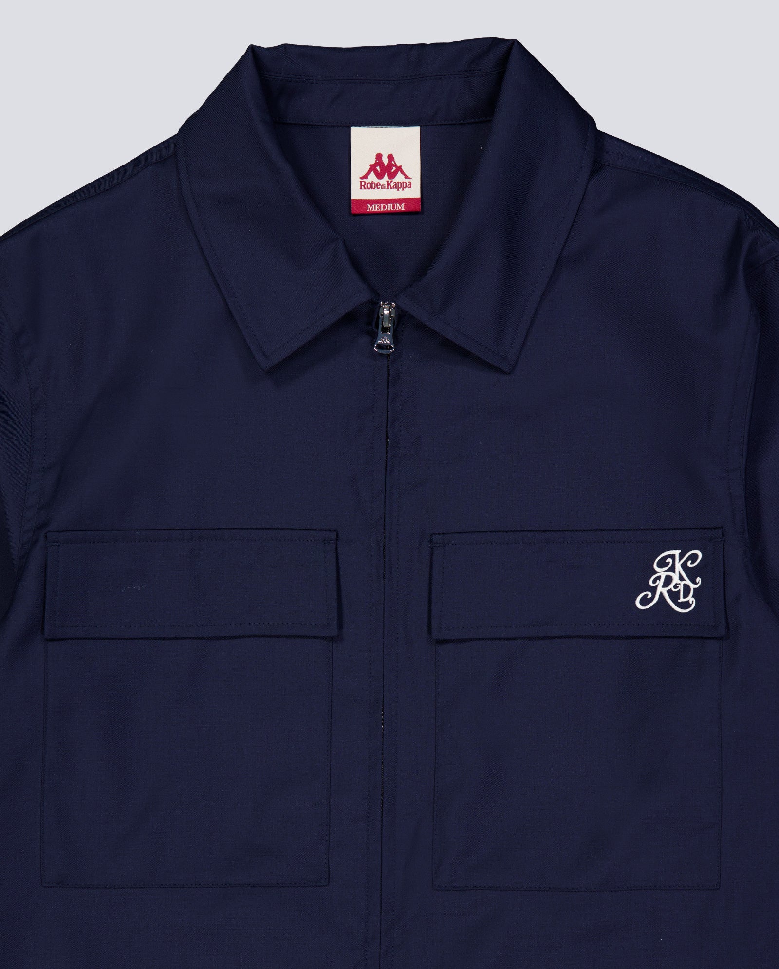 Sobrecamisa Kappa Robe Giovani Gridd Azul Hombre