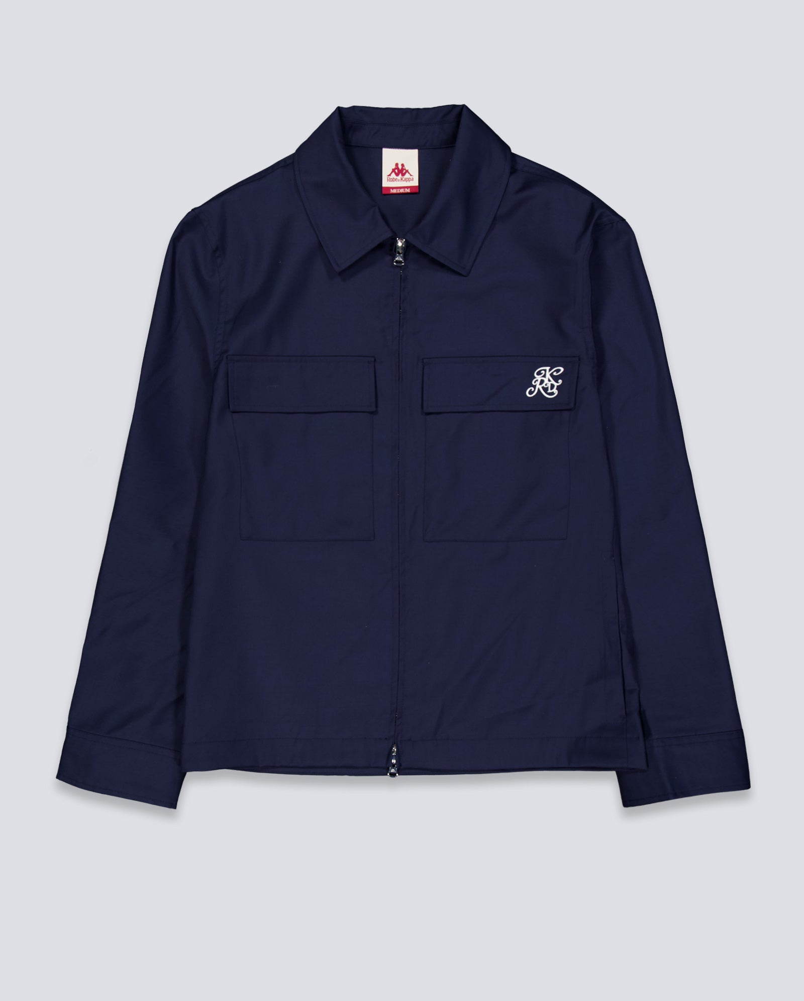 Sobrecamisa Kappa Robe Giovani Gridd Azul Hombre
