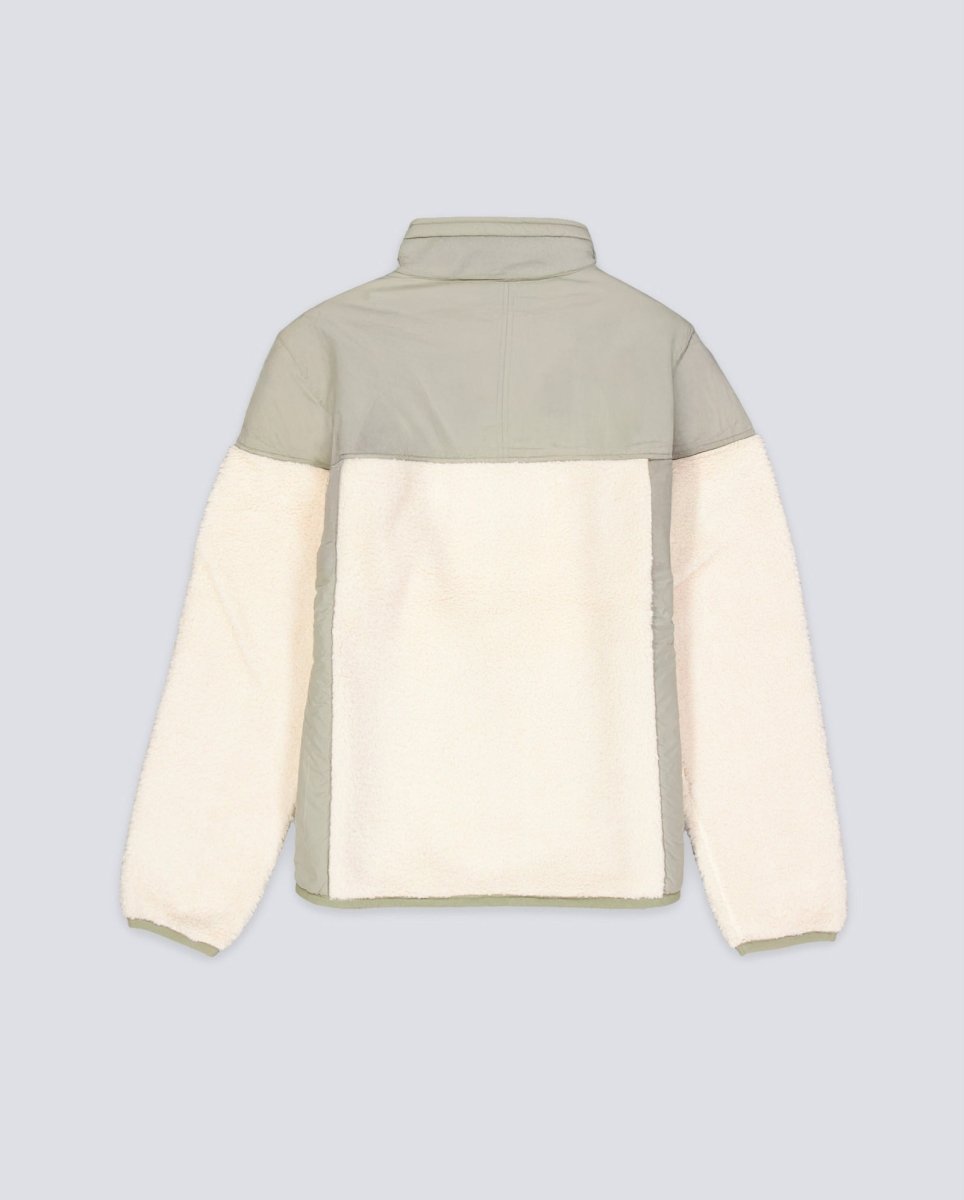 Chaqueta Polar K-Way Sixte 40 Orsetto Verde Y Beige Unisex