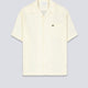 Camisa Lacoste Casual Manga Corta Beige Hombre