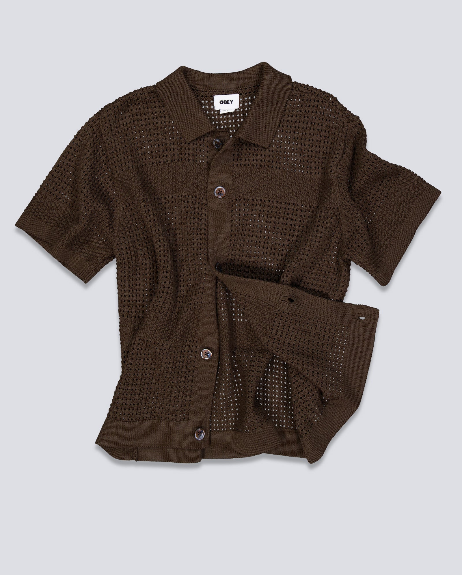 Jersey Obey Zach Marrón Hombre