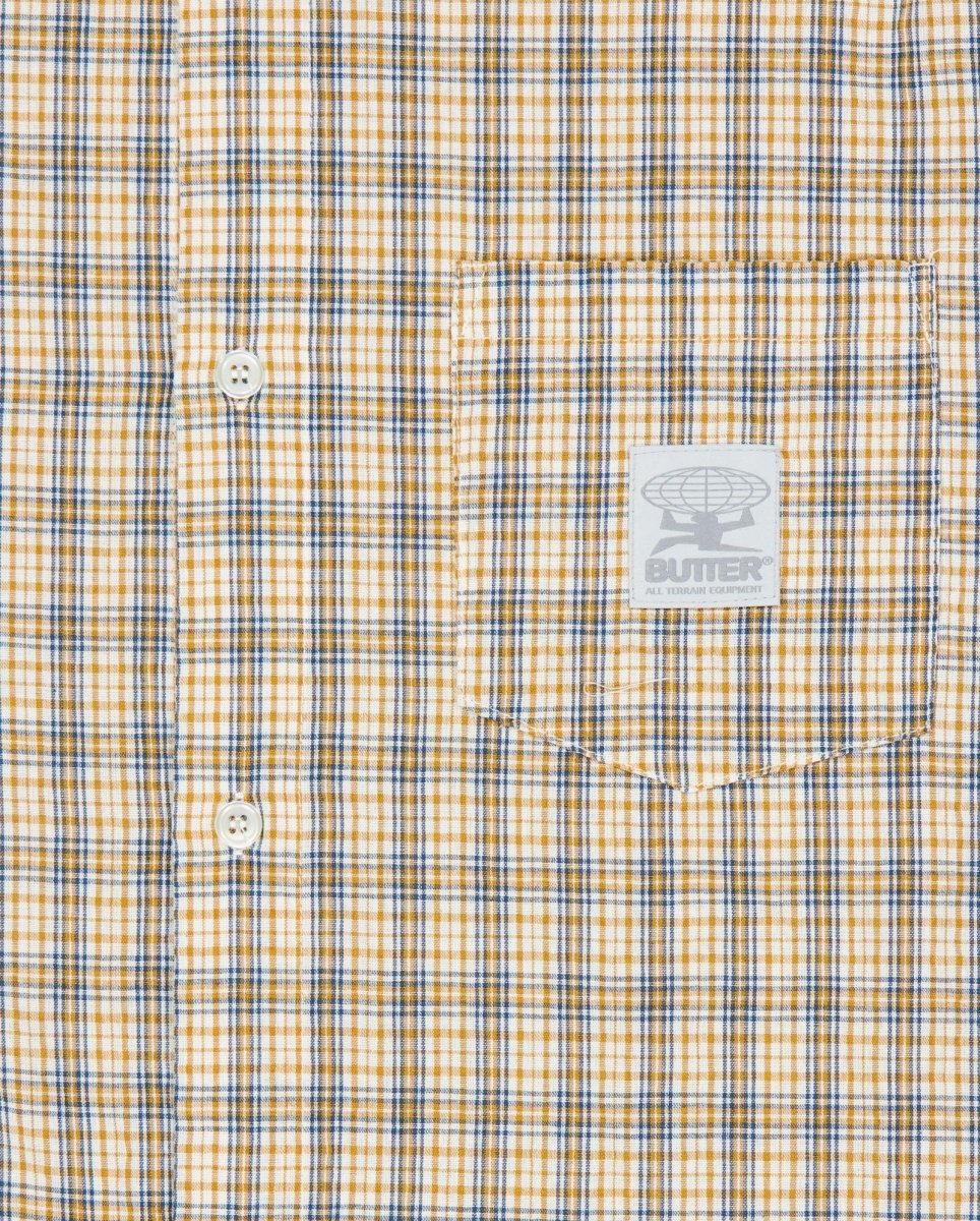 Camisa Butter Goods Equipment Beige Unisex