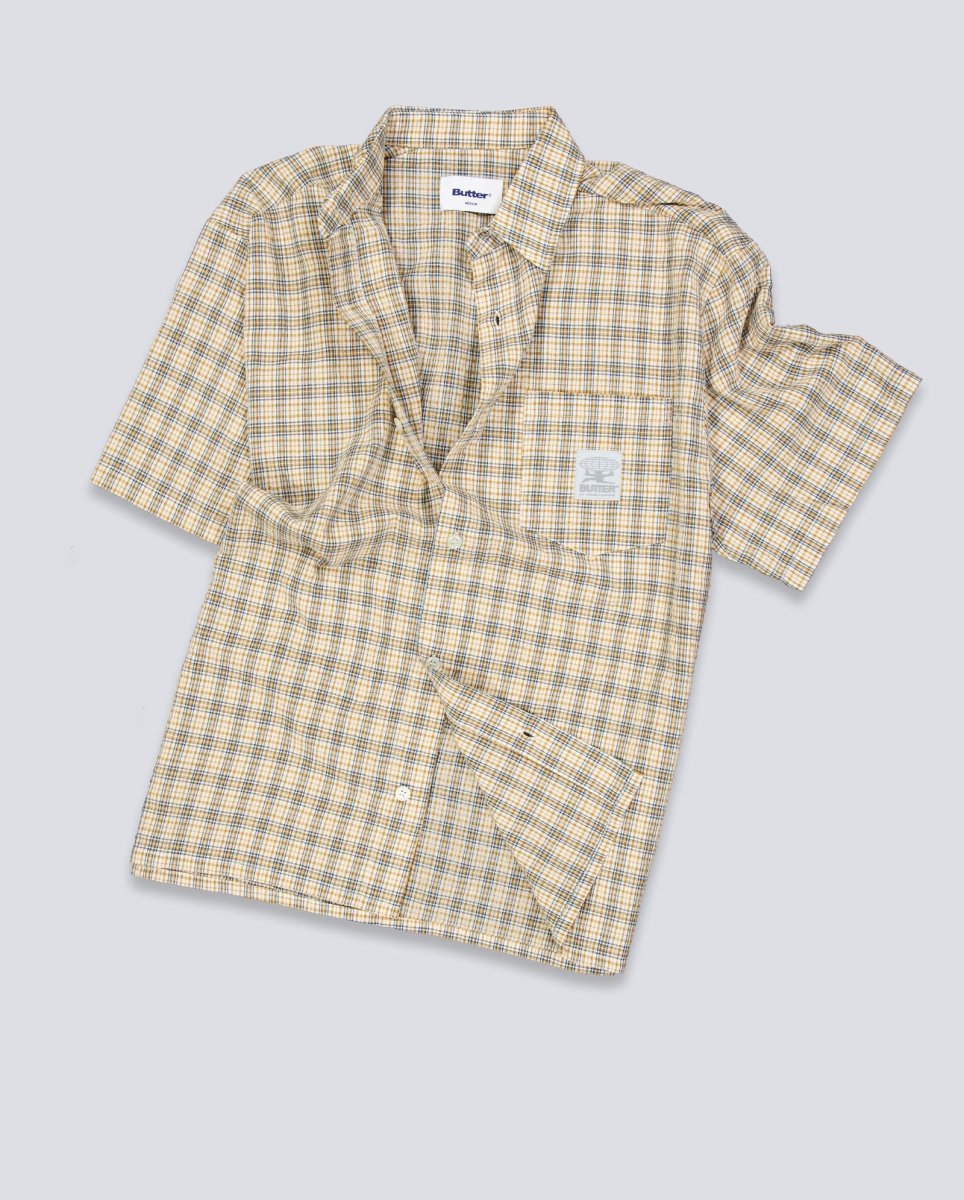 Camisa Butter Goods Equipment Beige Unisex