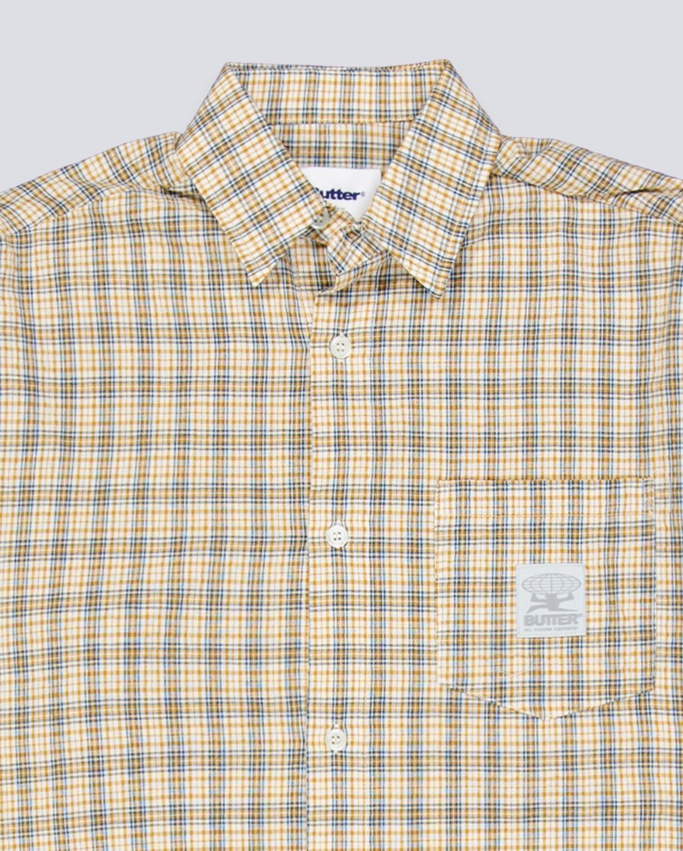 Camisa Butter Goods Equipment Beige Unisex