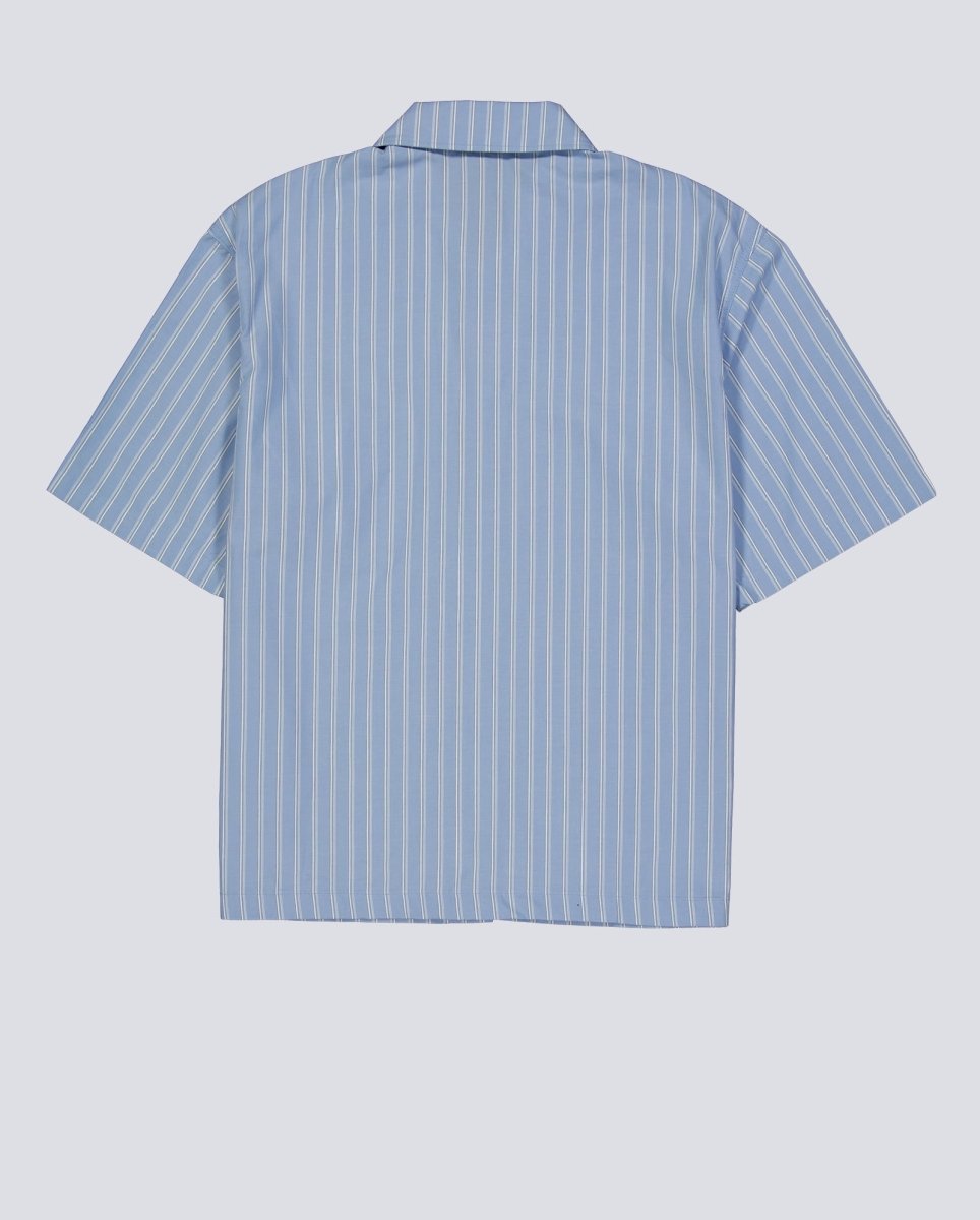 Camisa Dickies Venedocia Stripe Shirt SS Azul Hombre