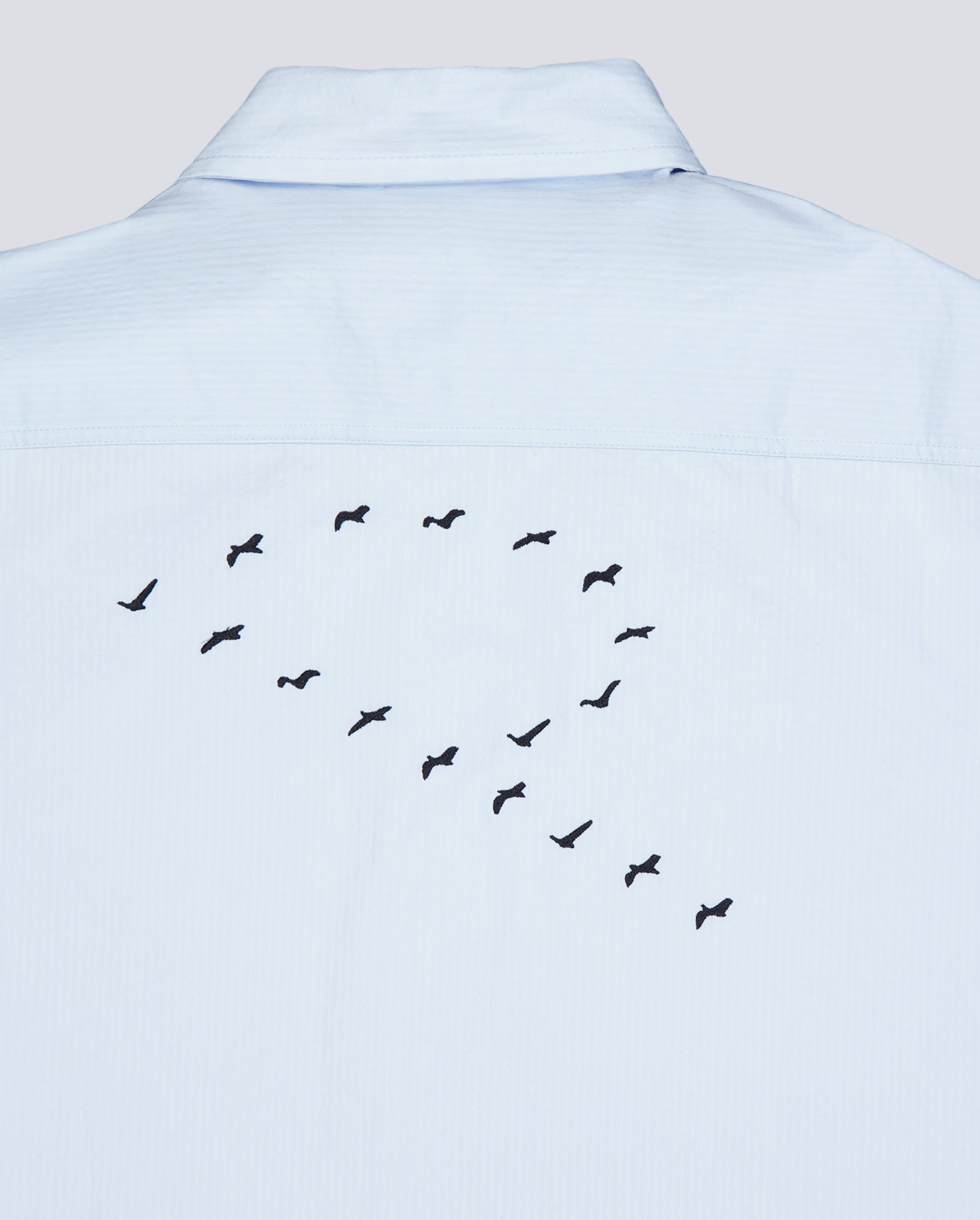 Camisa Palard Blackbirds Boxy Azul Hombre