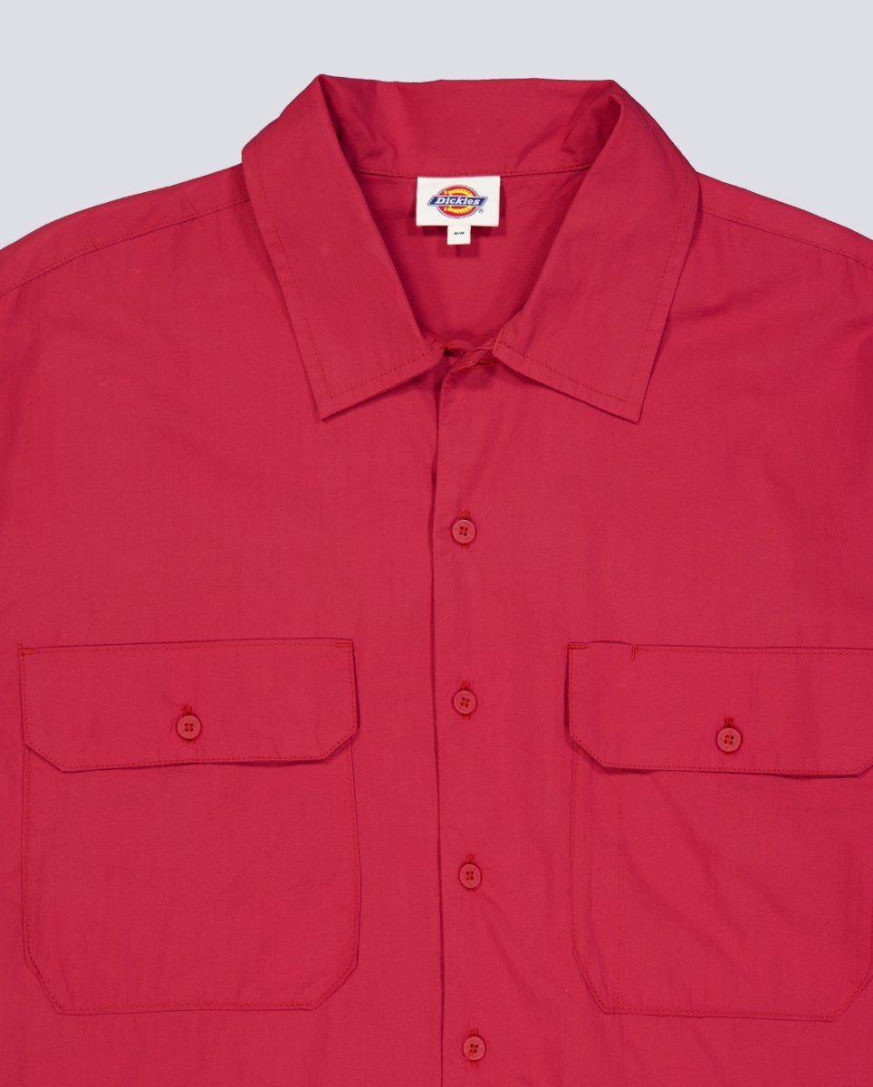 Camisa Dickies Supima Work Rojo Hombre