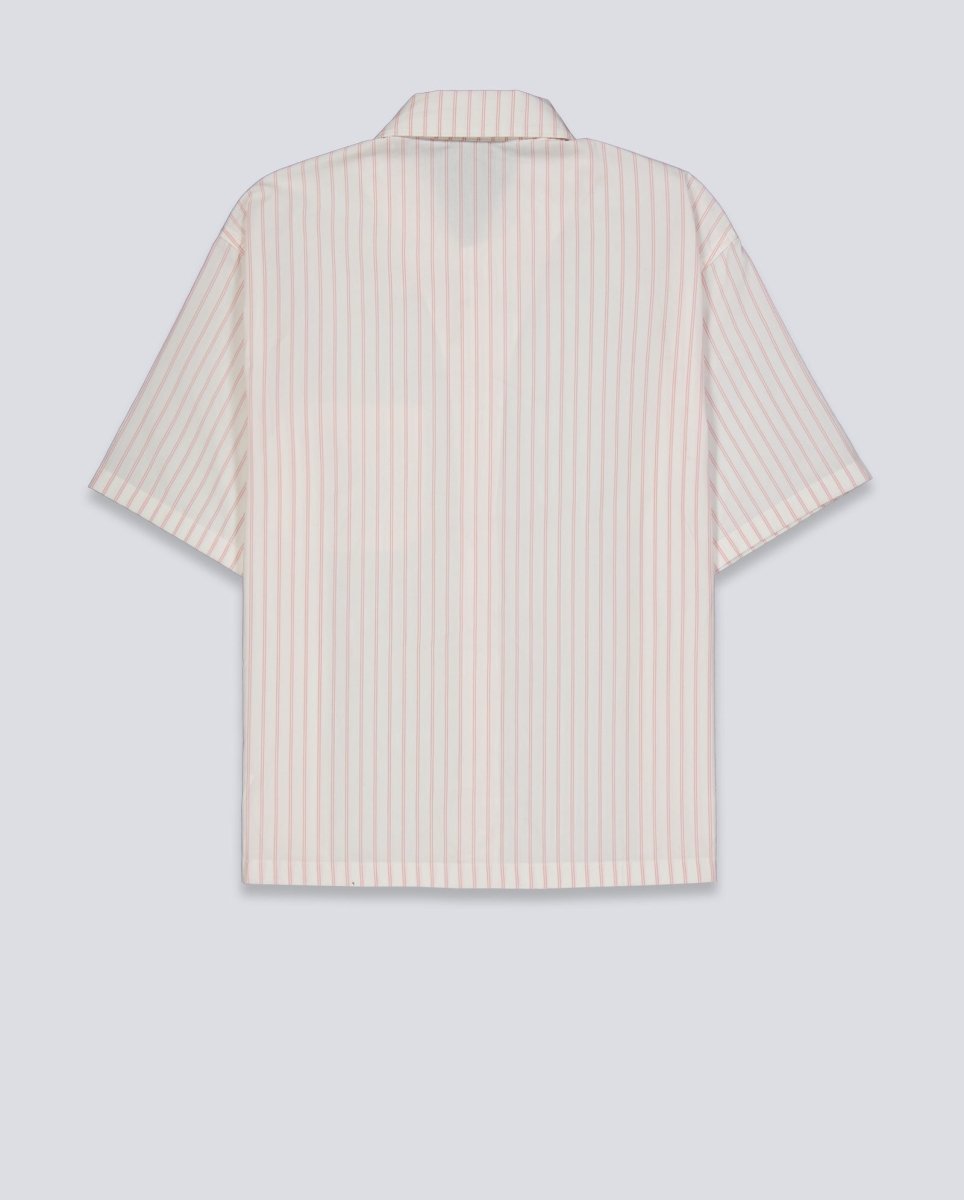 Camisa Dickies Venedocia Stripe Rosa Unisex