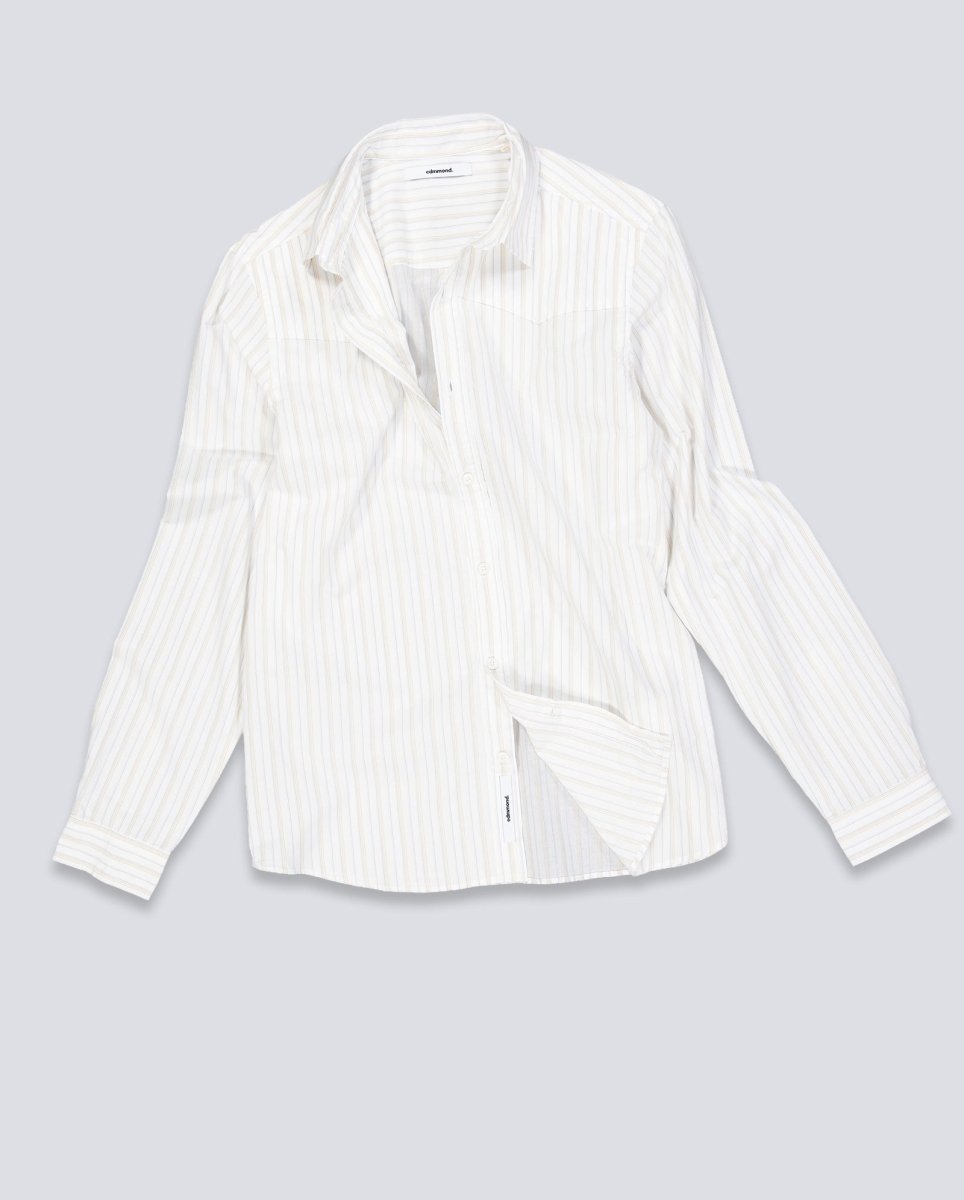 Camisa Edmmond Studios Rodeo Copper Blanco Hombre
