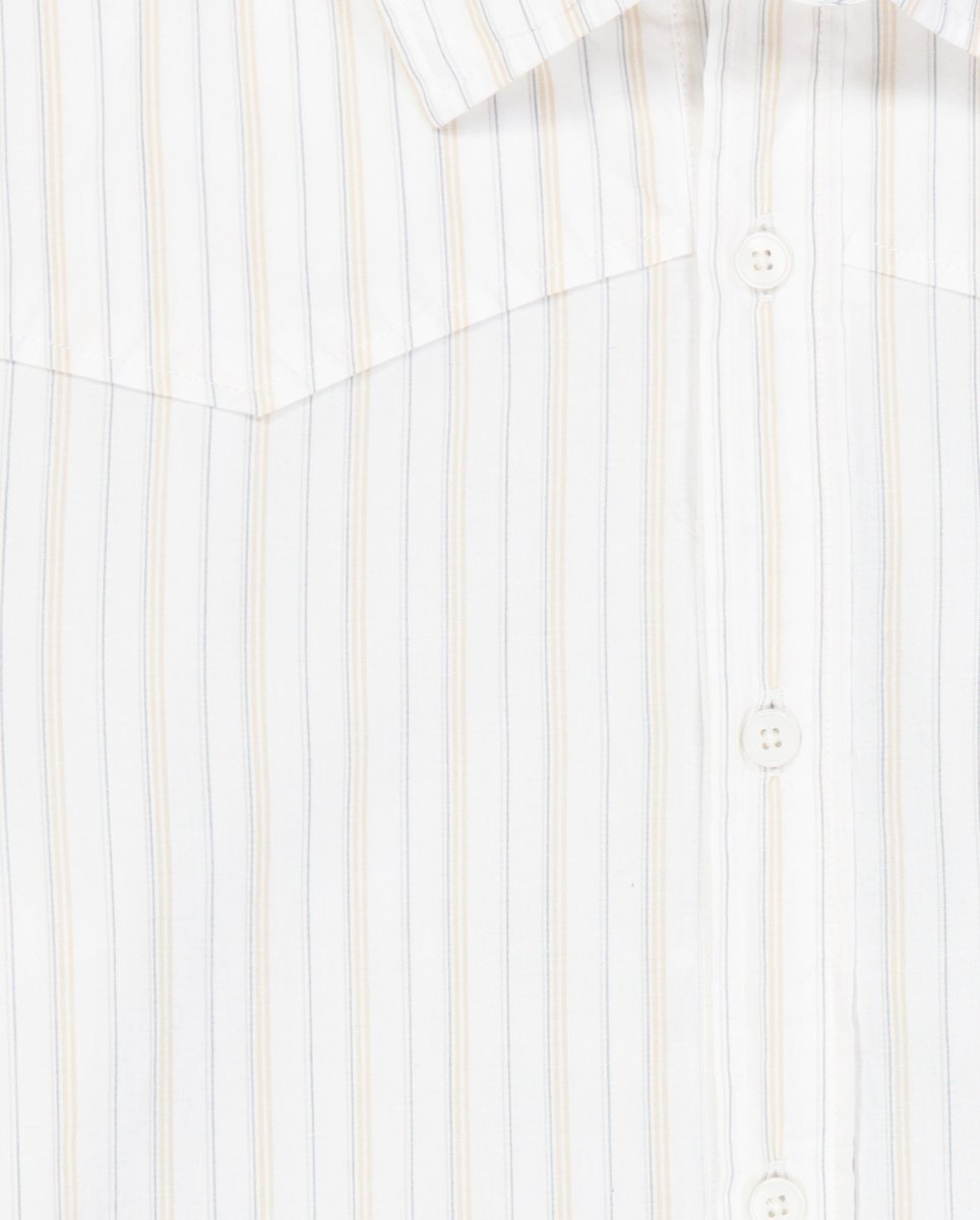 Camisa Edmmond Studios Rodeo Copper Blanco Hombre