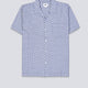 Camisa Obey Adrian Woven Unblaeached Azul Hombre