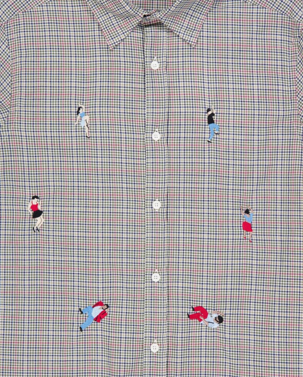 Camisa Edmmond Studios Groove Room Caqui Unisex