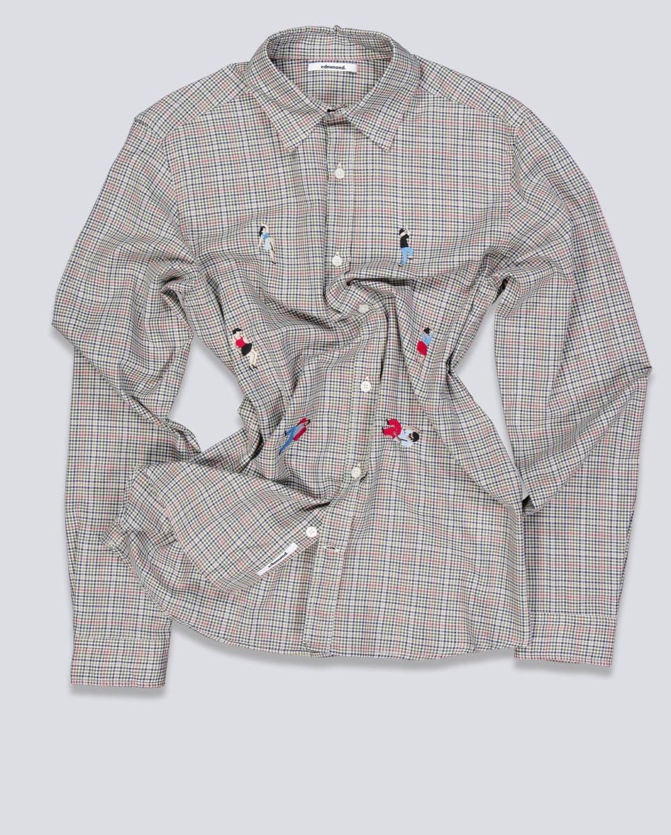 Camisa Edmmond Studios Groove Room Caqui Unisex