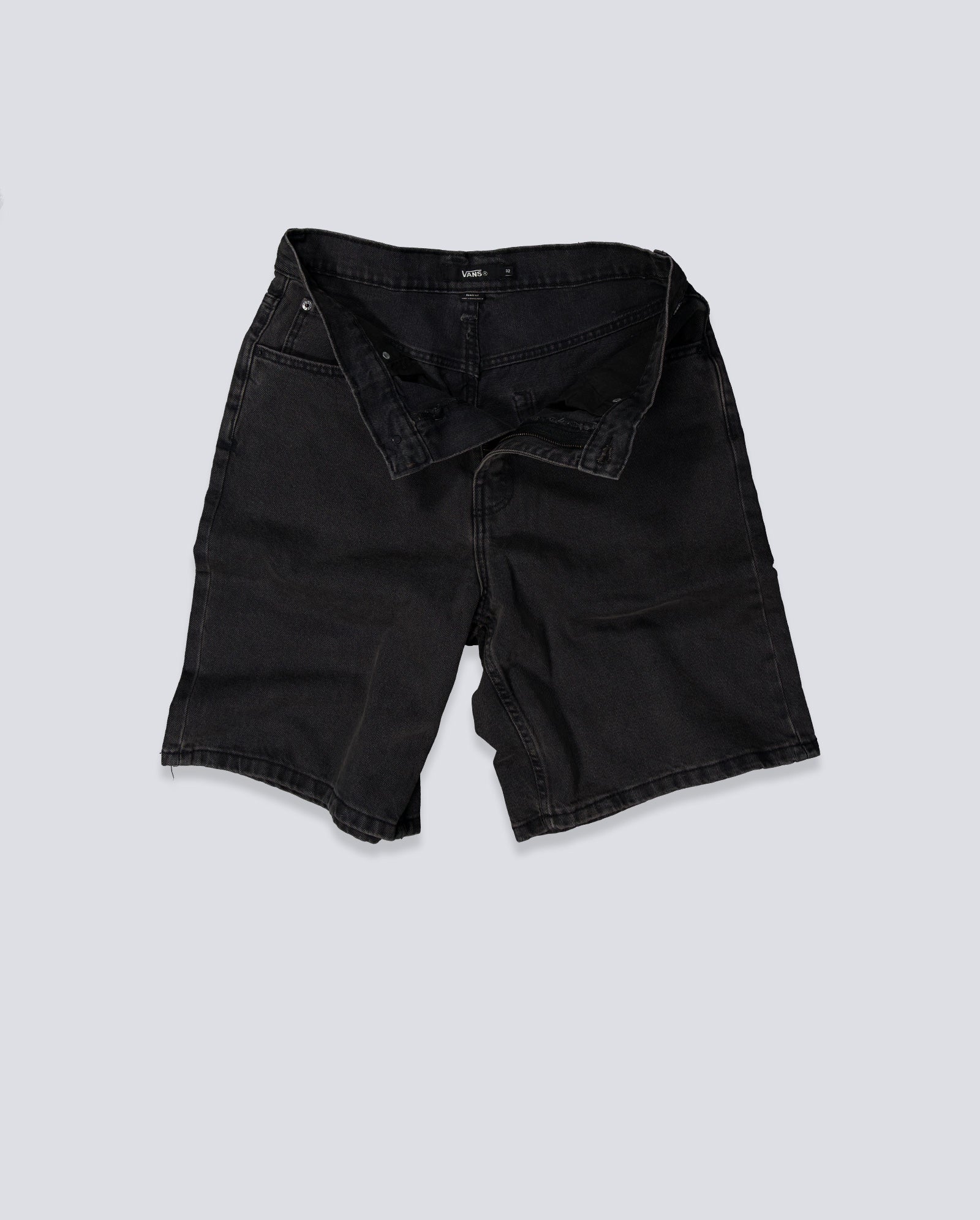 Pantalón Corto Vans Check-5 Baggy Negro Unisex