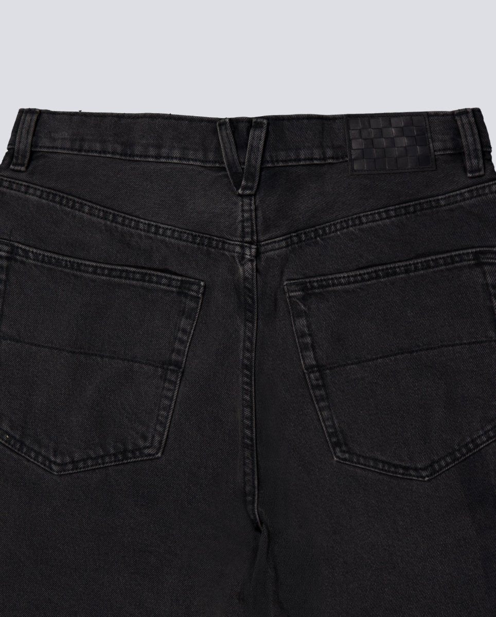 Pantalón Corto Vans Check-5 Baggy Negro Unisex