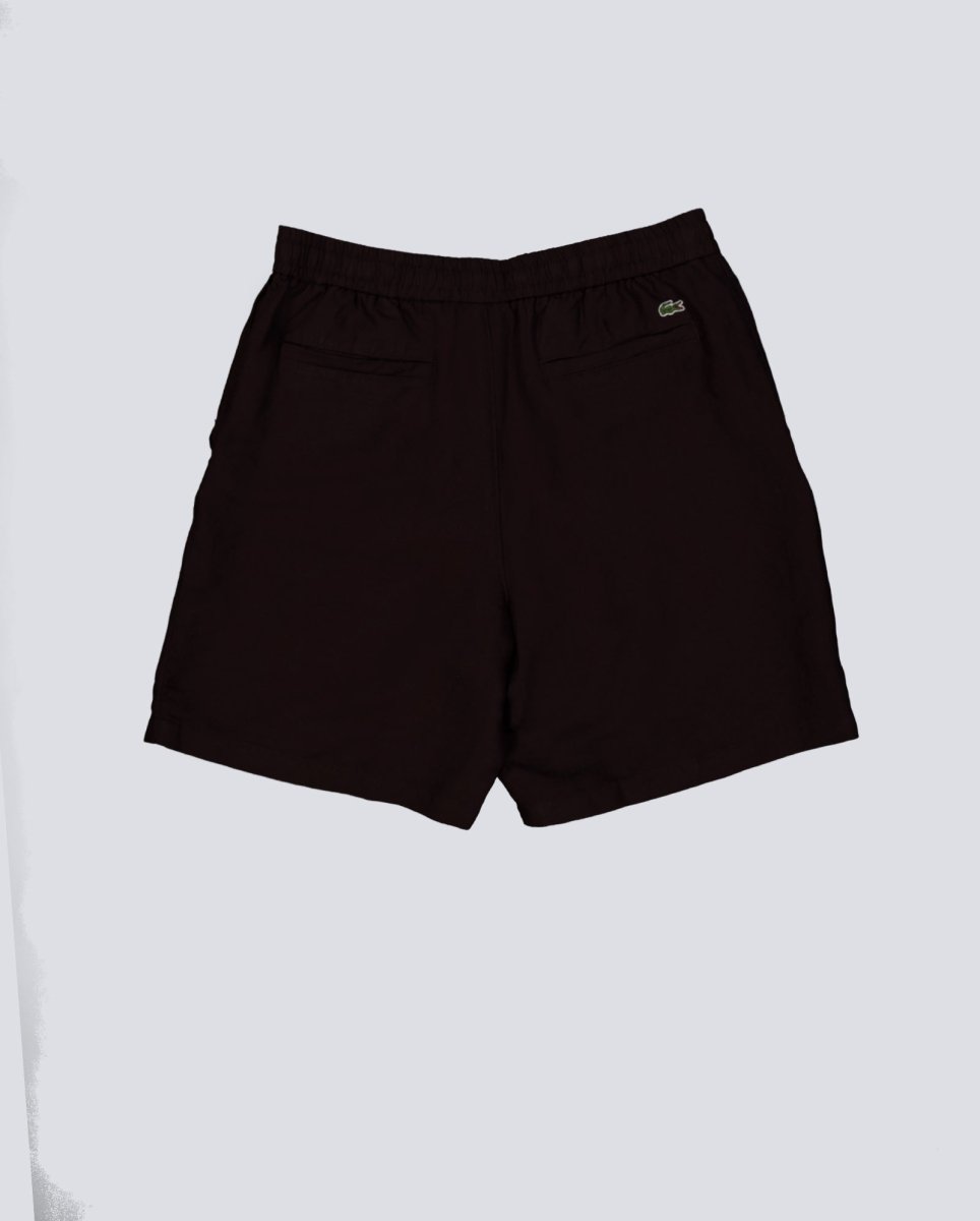 Pantalón corto Lacoste Fit Linen Blend Marrón Hombre