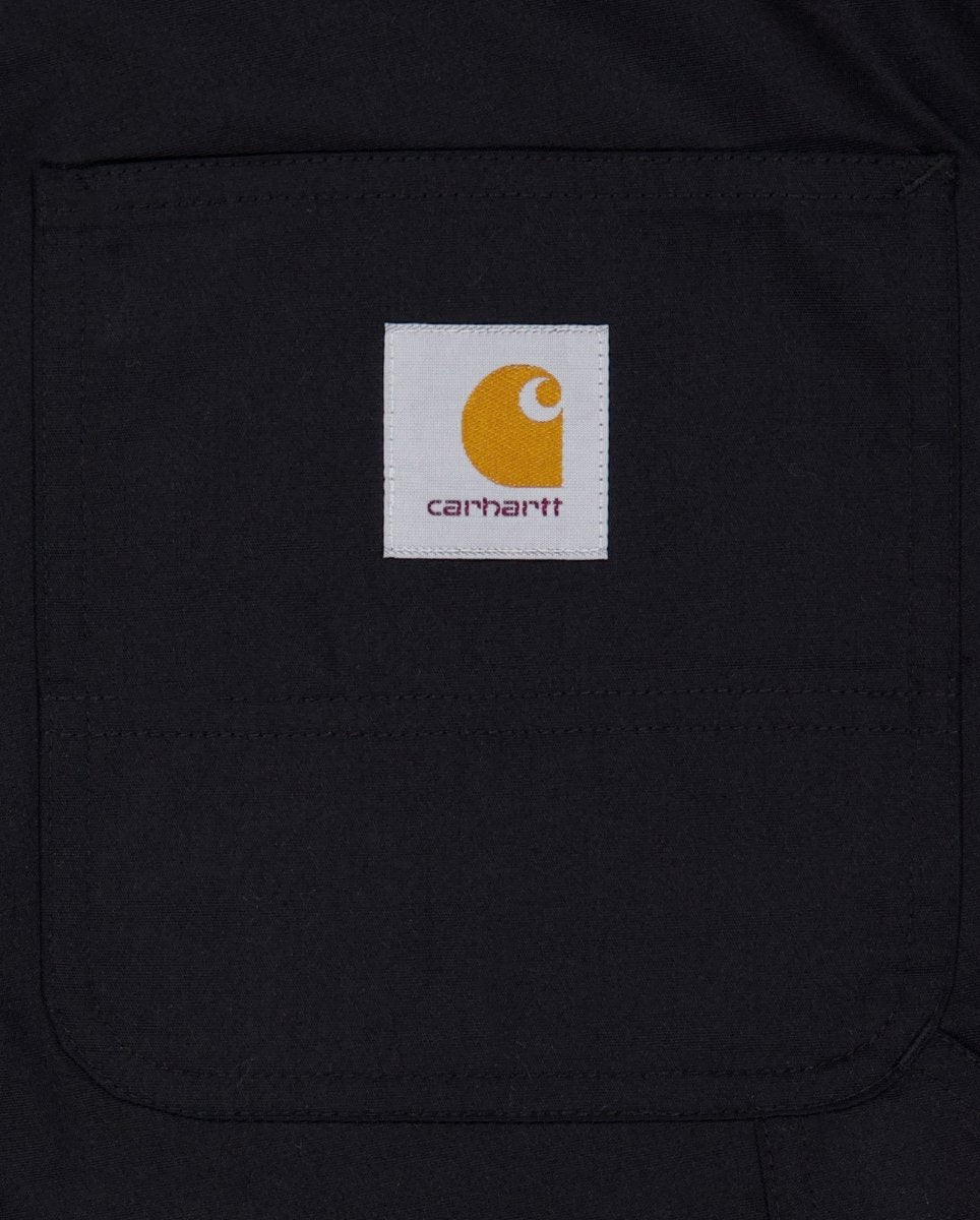 Pantalón Corto Carhartt WIP Postal Double Knee Negro Hombre