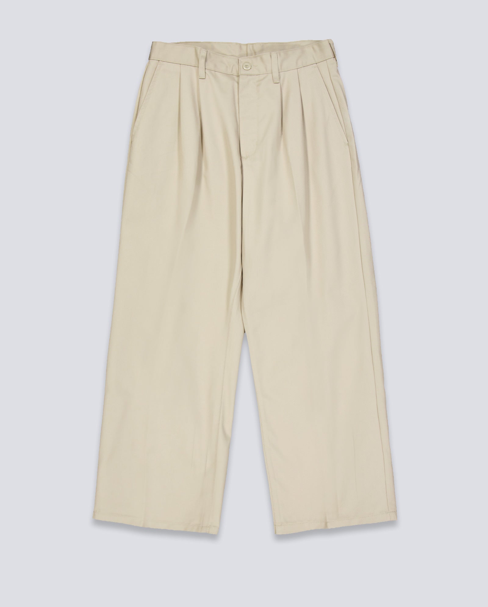 Pantalón Carhartt WIP Evan Pleated Beige Hombre