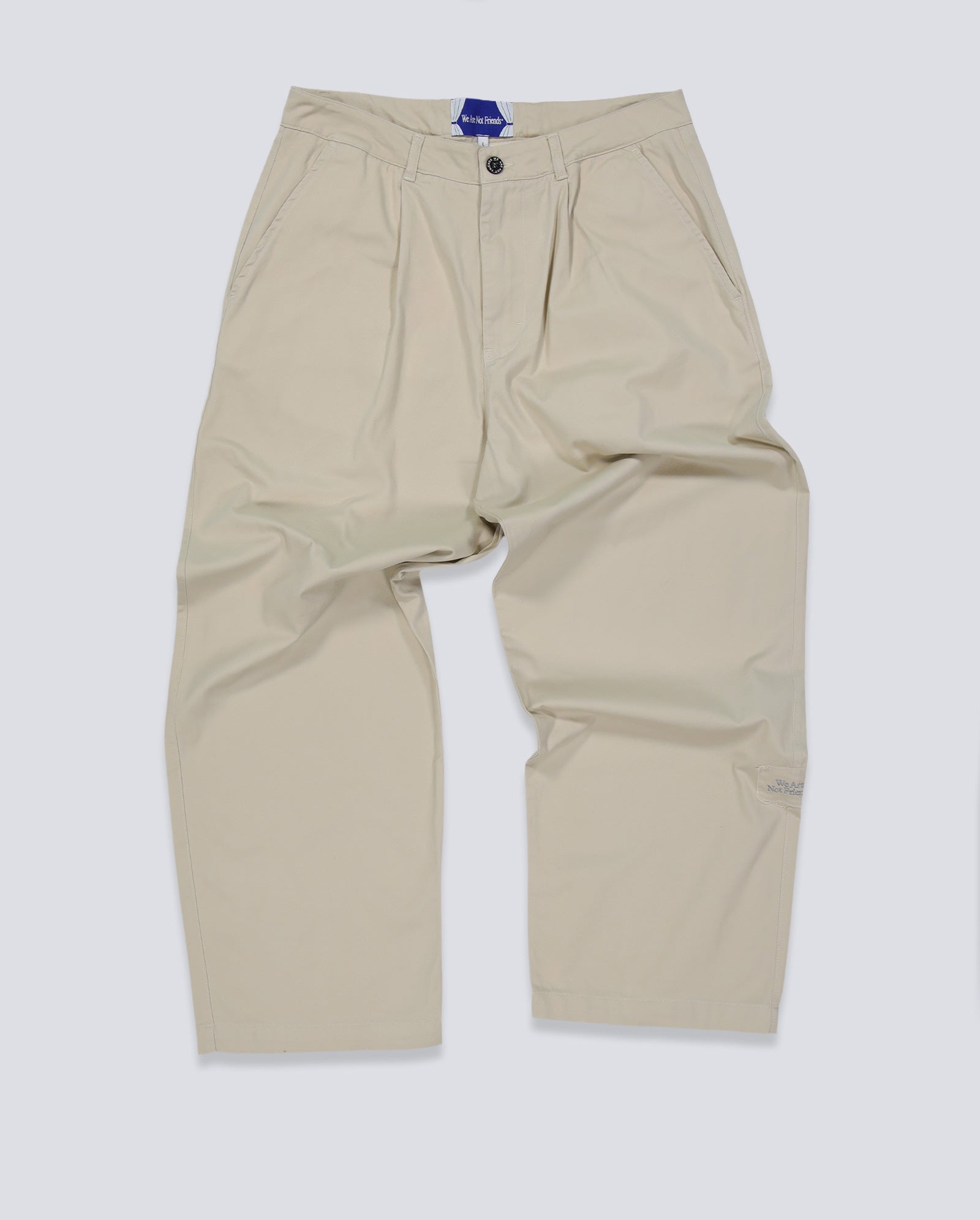 Pantalón We Are Not Friends Not Jimusho Beige Hombre