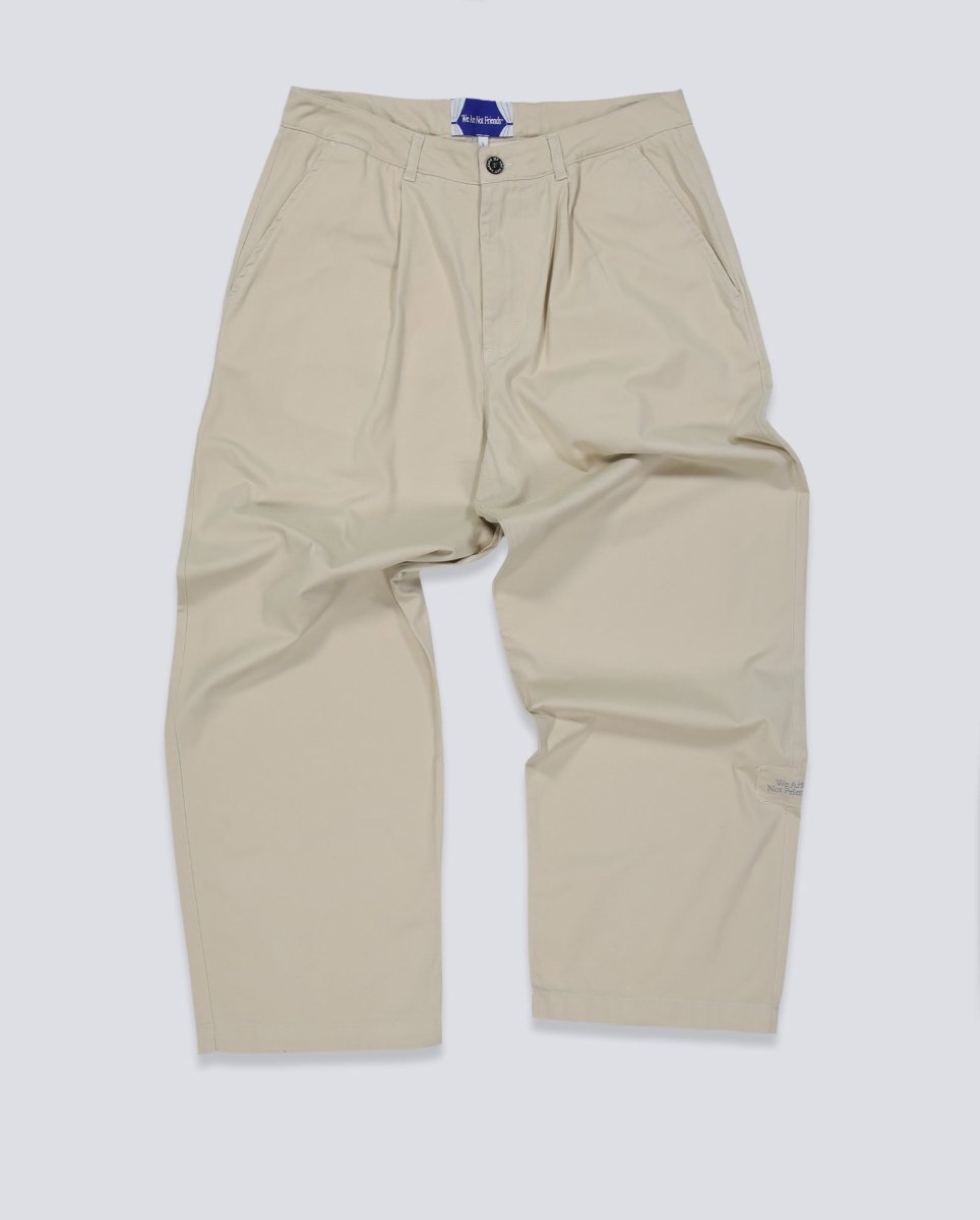 Pantalón We Are Not Friends Not Jimusho Beige Hombre