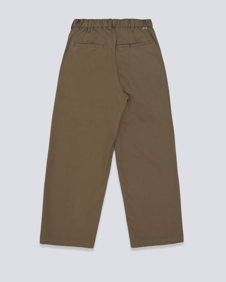Pantalón Obey Foster Pleated Verde Hombre