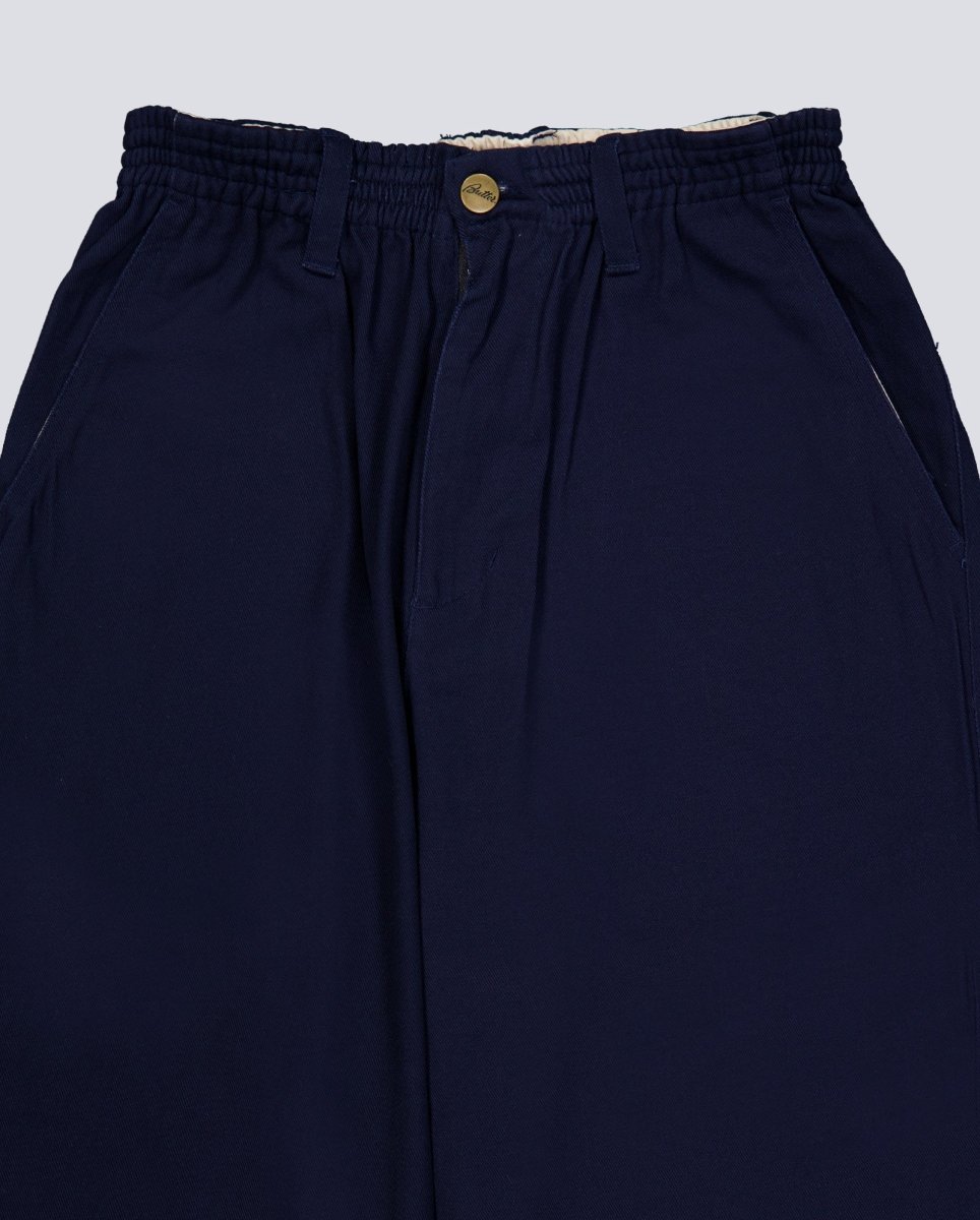 Pantalón Butter Goods Wide Leg Azul Hombre