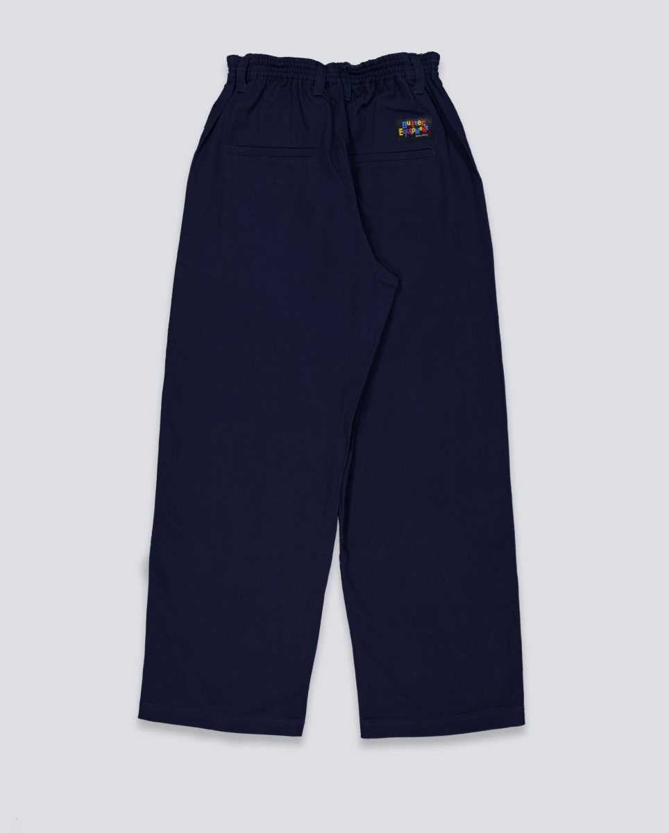 Pantalón Butter Goods Wide Leg Azul Hombre