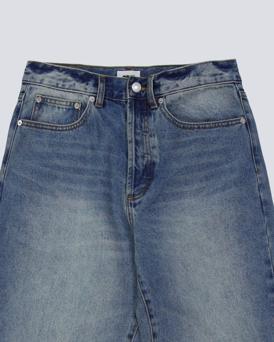 Pantalón Obey Class Baggy Vintage Denim Azul Hombre