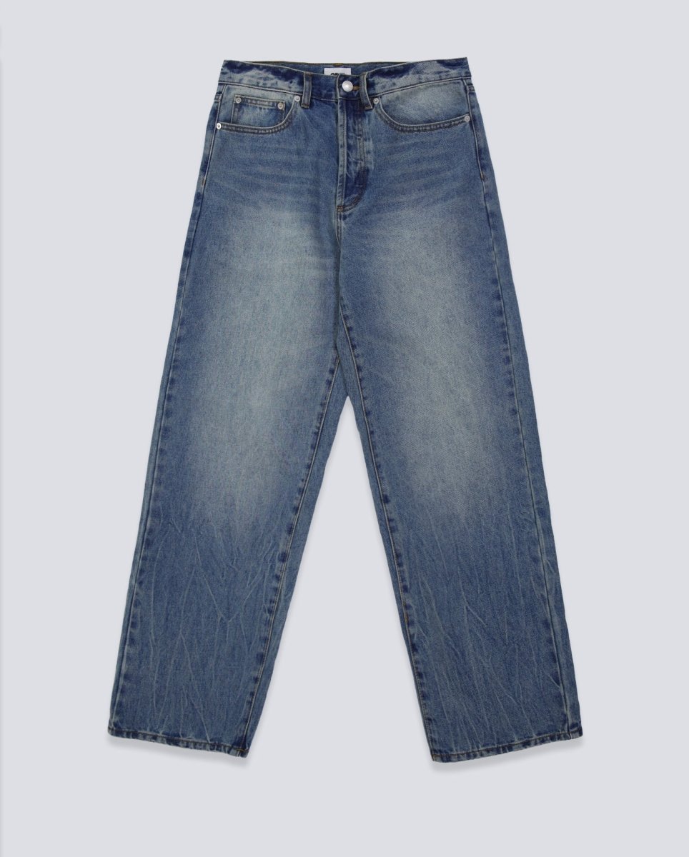 Pantalón Obey Class Baggy Vintage Denim Azul Hombre
