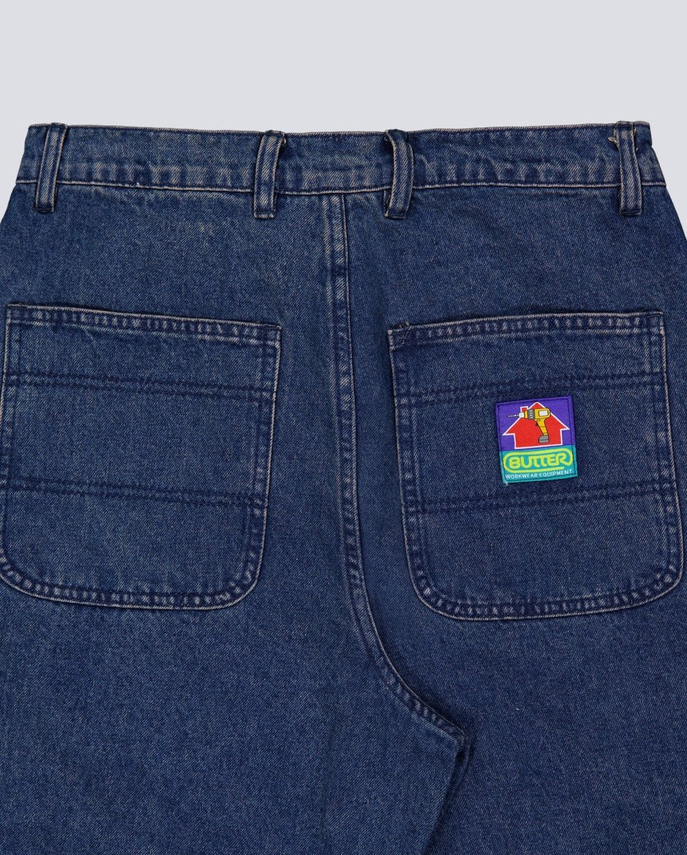 Pantalones Cortos Butter Goods Denim Azul Unisex