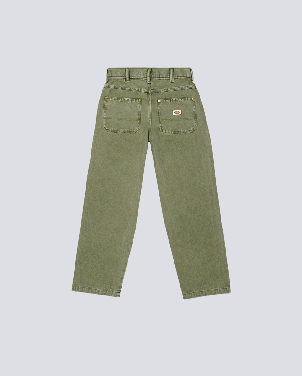 Pantalón Vaquero Dickies Trucker Double Knee Verde Hombre