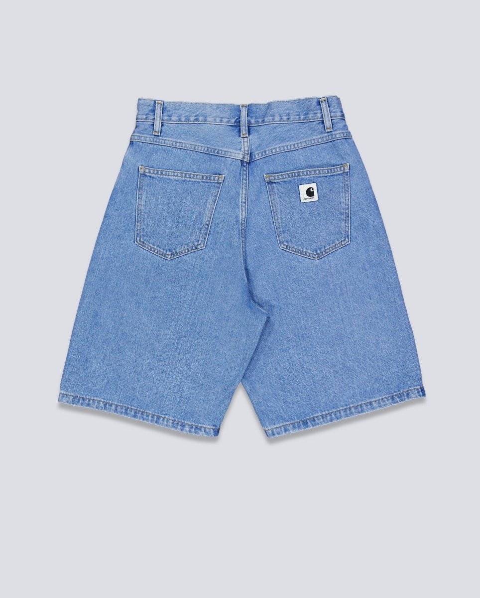 Pantalón Corto Carhartt WIP Brandon Azul Claro Hombre