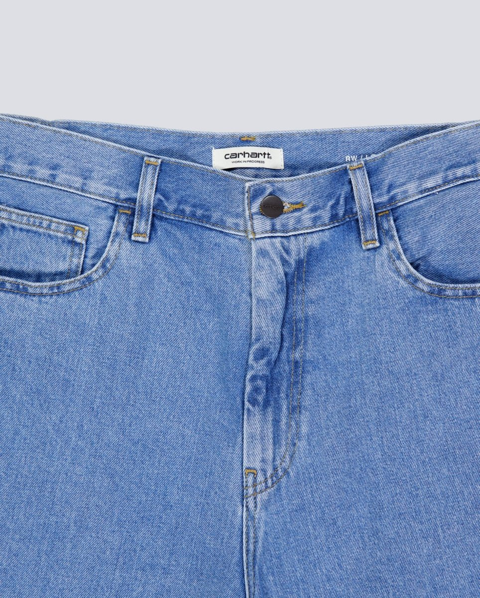 Pantalón Corto Carhartt WIP Brandon Azul Claro Hombre