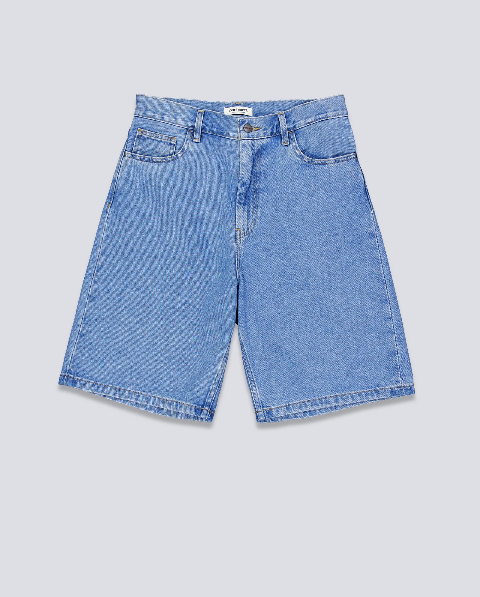 Pantalón Corto Carhartt WIP Brandon Azul Claro Hombre