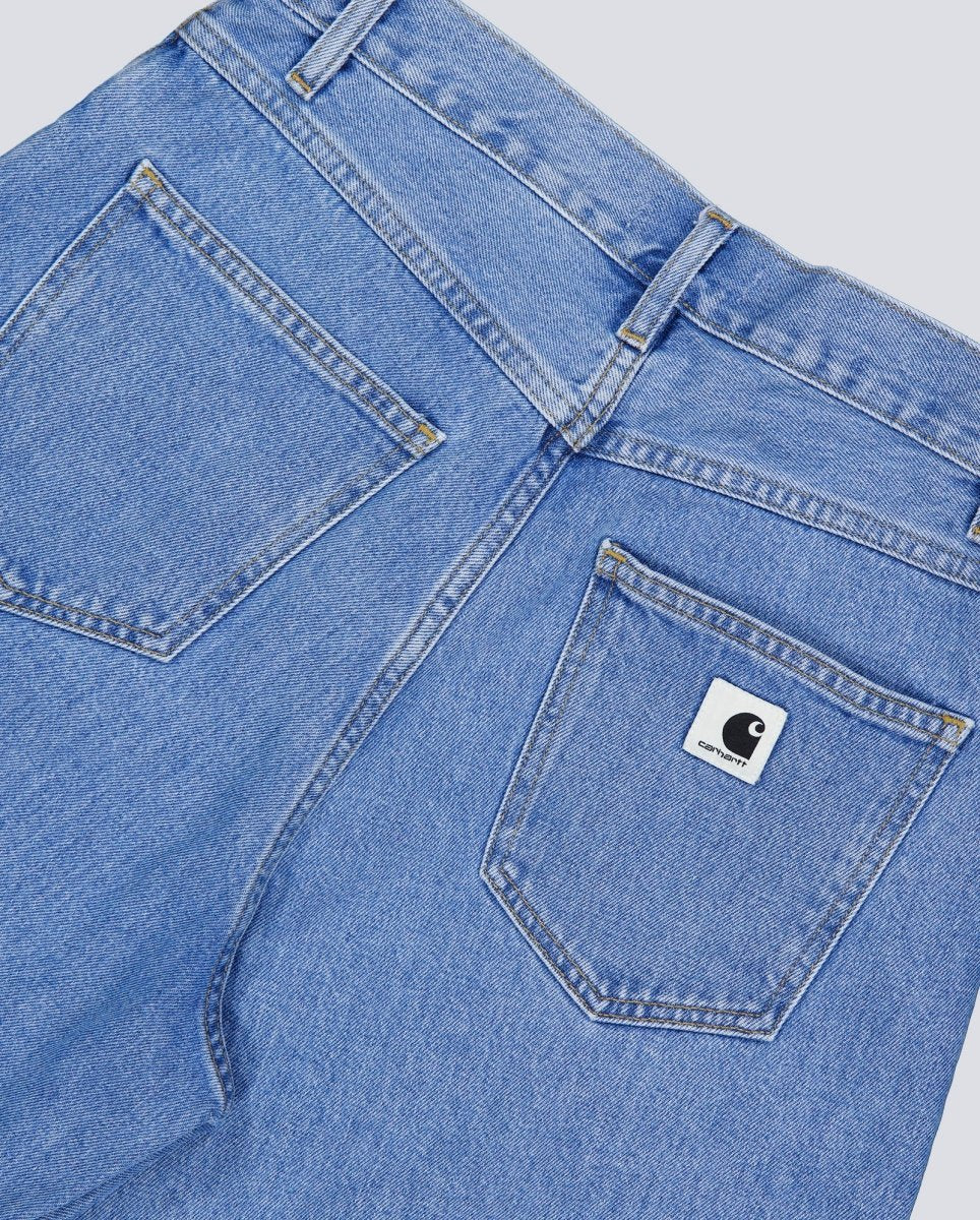 Pantalón Corto Carhartt WIP Brandon Azul Claro Hombre