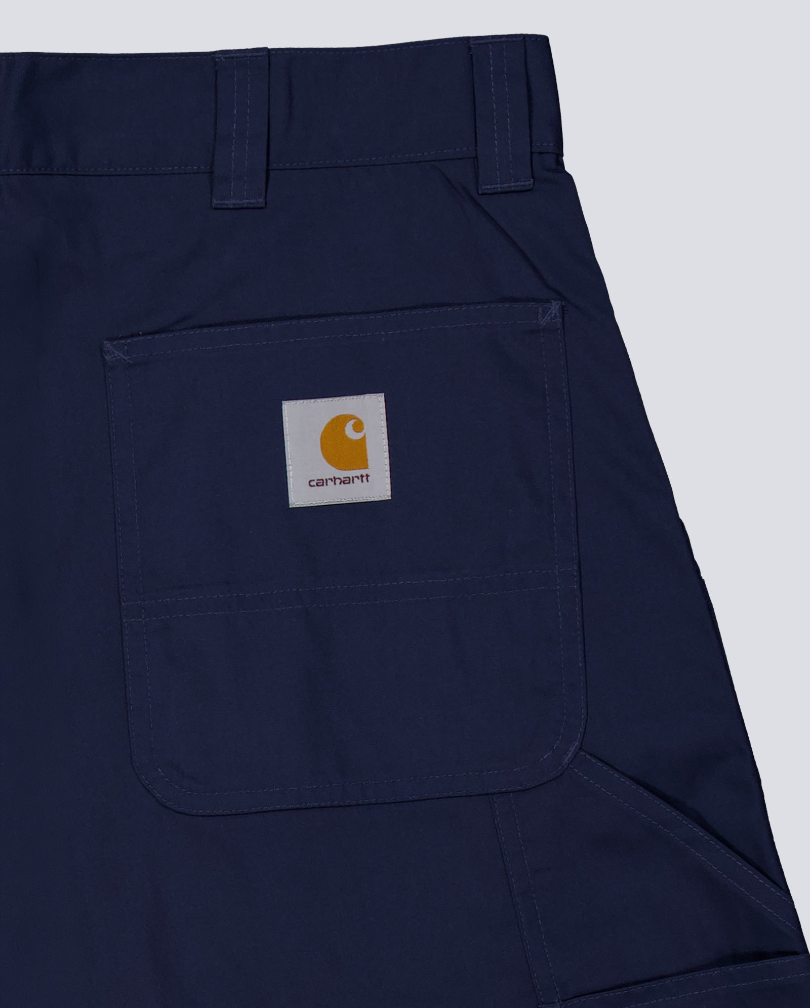 Pantalon Corto Carhartt WIP Postal Double Knee Azul Unisex