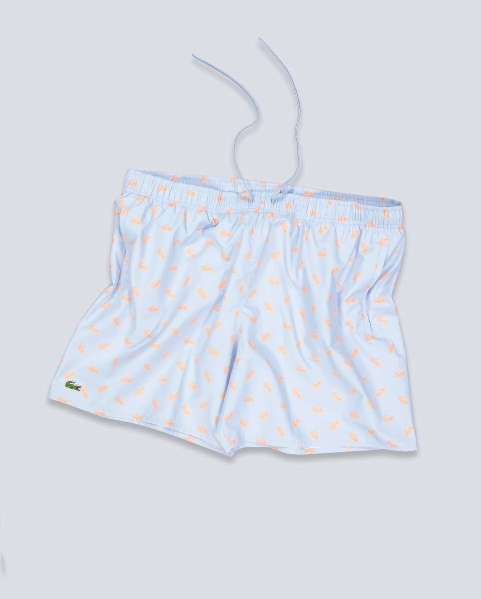 Bañador Lacoste Azul Hombre