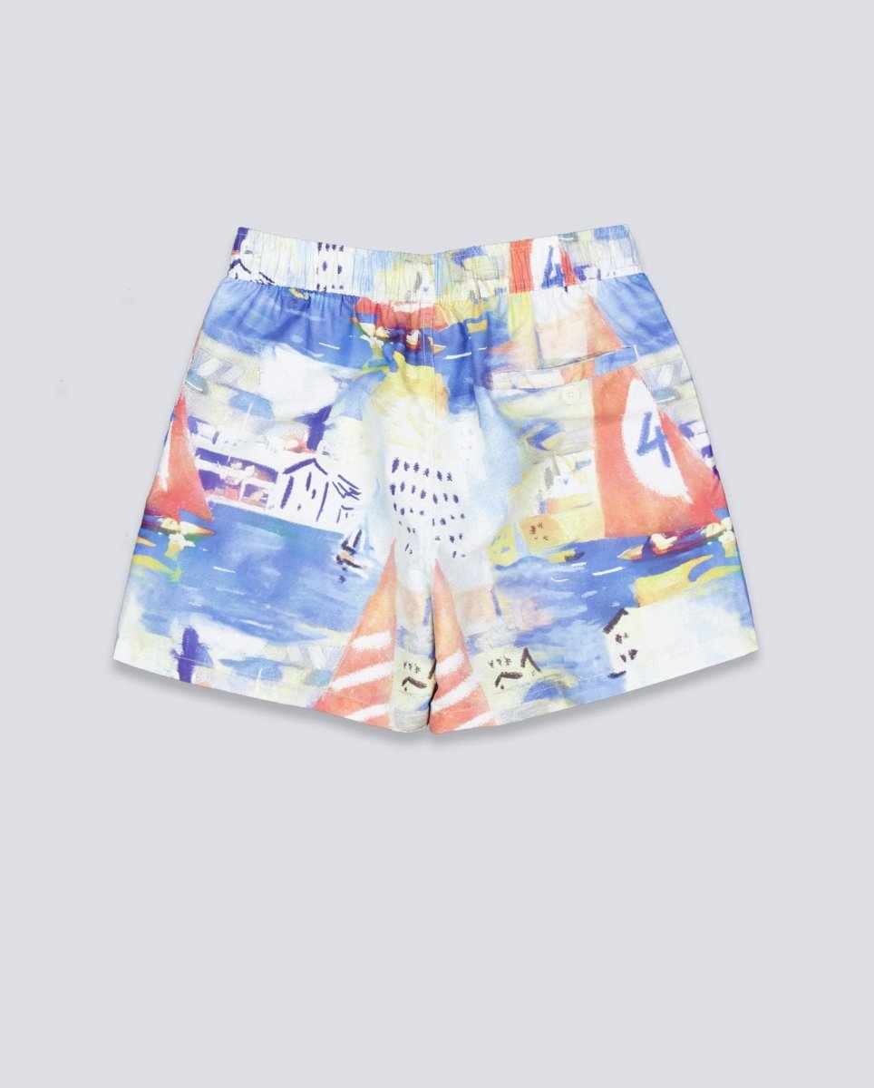 Bañador Edmmond Studios Regata Rojo y Azul Hombre