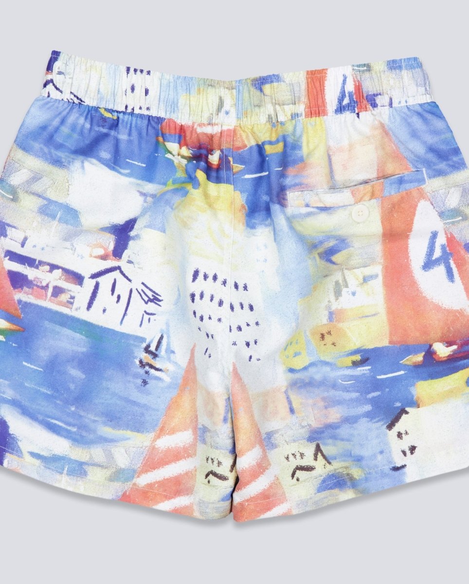 Bañador Edmmond Studios Regata Rojo y Azul Hombre