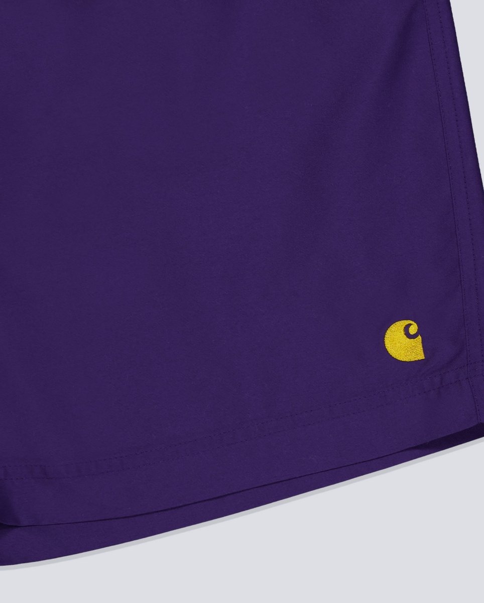Bañador Carhartt WIP Chase Swim Trunks Morado Hombre
