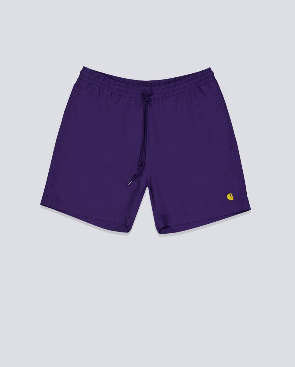Bañador Carhartt WIP Chase Swim Trunks Morado Hombre