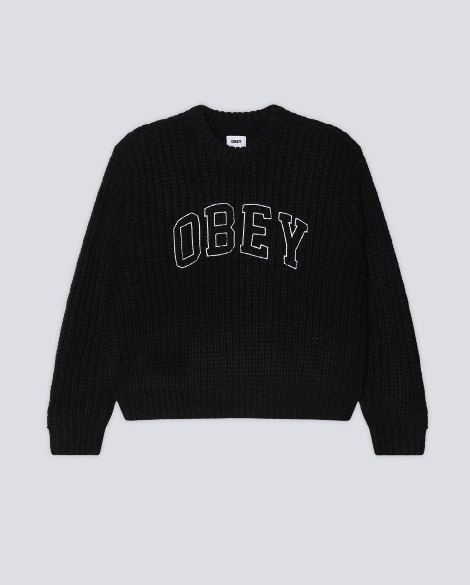 Jersey Obey Collegiate Negro Hombre